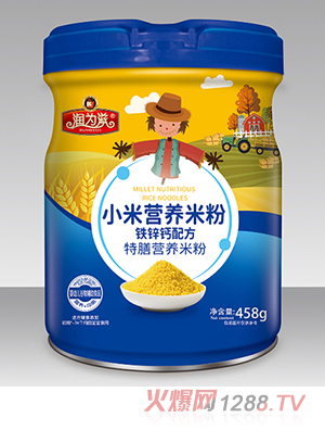 潤為滋特膳營養米粉 小米營養米粉鈣鐵鋅配方