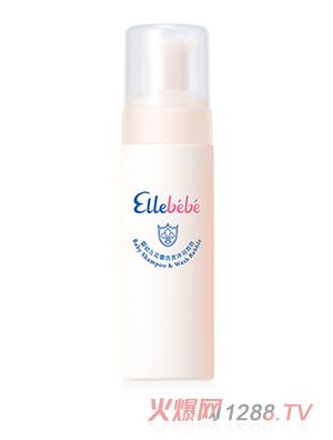 噯樂蓓貝嬰幼兒花蕾洗發沐浴泡泡