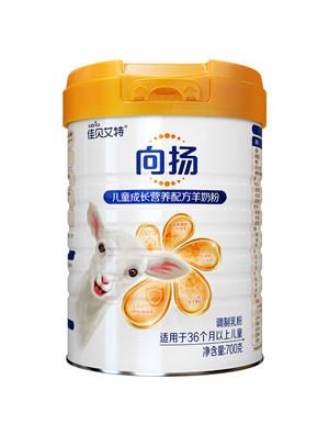 進口佳貝艾特兒童學生成長配方羊奶粉向揚4段3-12歲以上700g