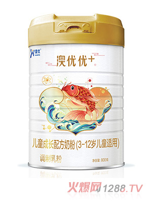 澳優優+兒童成長配方奶粉