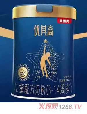 貝因美優其高兒童配方奶粉