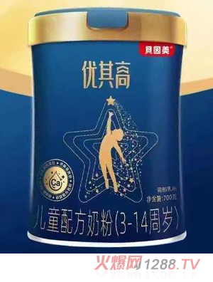 貝因美優其高兒童配方奶粉