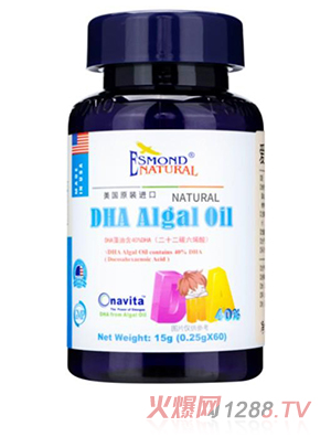 愛司盟牌DHA藻油15g