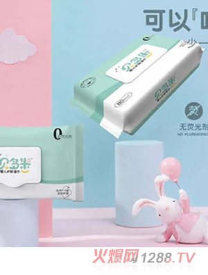 貝多米嬰兒手口專(zhuān)用濕巾