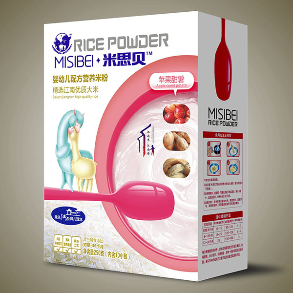米思貝蘋果甜薯嬰幼兒營養米粉