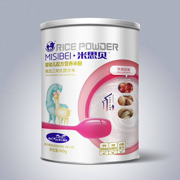 米思貝蘋果甜薯嬰幼兒配方營養米粉a
