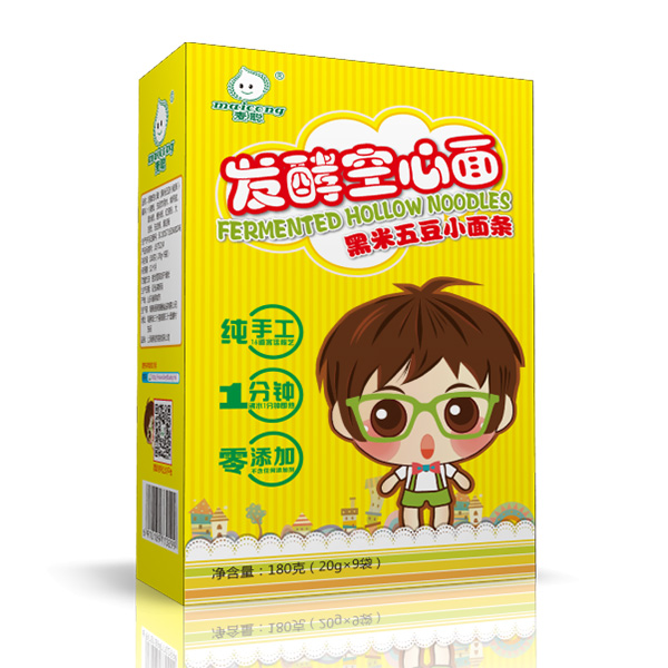 麥聰黑米五豆小面條