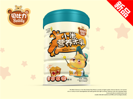 貝比力小米營養米乳果蔬多維配方聽裝