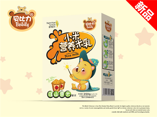 貝比力小米營養米乳淮山薏米配方盒裝