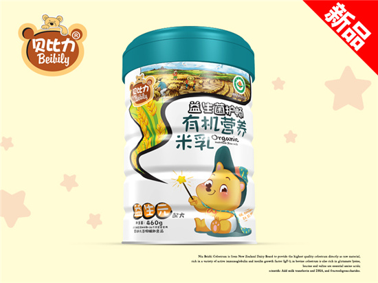 貝比力益生元有機(jī)營養(yǎng)米乳聽裝